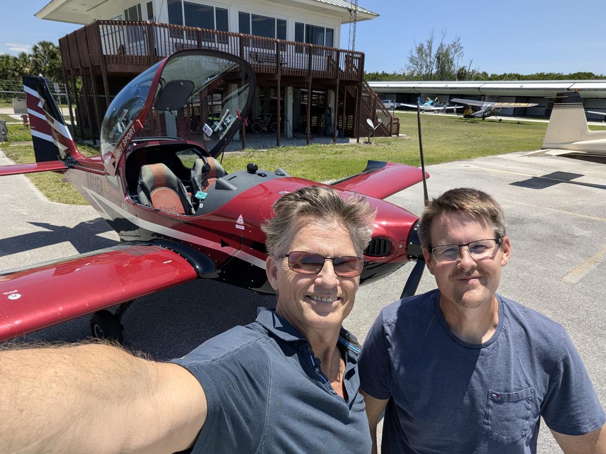 Russell with an airplane, 2026
