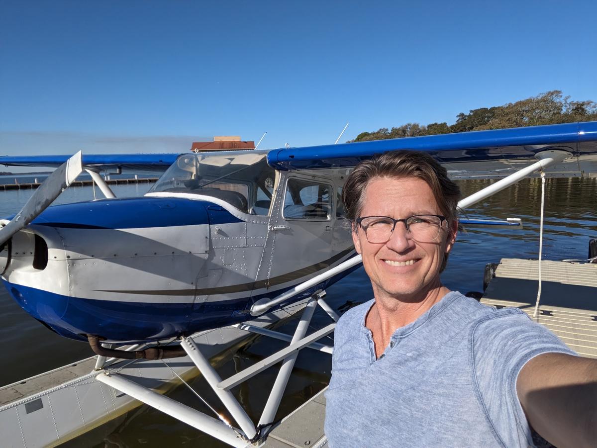 Russell with a Seaplane, 2024